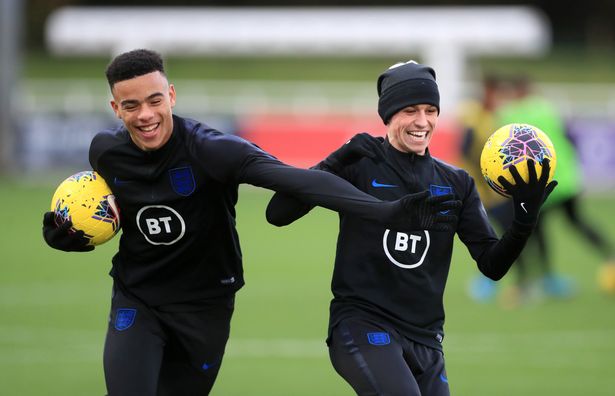 3 Phil Foden and Mason Greenwood file photo
